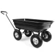 Humberg 75L Garden Dump Cart, 300 kg