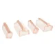 4-in-1 Roll-Up Travel Toiletry Bag with Detachable Pouches, Pink