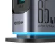 Joyroom JR-TCM02 GaN 65W charger charging station 4xUSB-C 2xUSB-A UK plug - gray