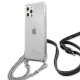 Guess iPhone 12 Pro Max Case 4G Chain, Transparent