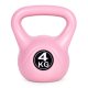 ModernHome Fitness Kettlebell 4 kg for Strength Training, Pink