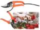 Garden Pruning Shears / Hand Secateurs for Branches and Shrubs, Orange