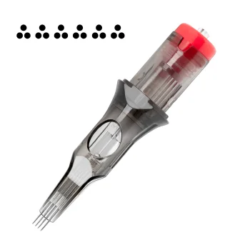 Tattoo Cartridges El Cartel V2 6 InRow 0.30 3RLX Long Taper, 10 pcs