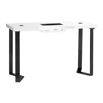 Momo 05-BL Cosmetic Manicure Desk with Dust Collector