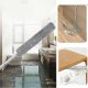 Telescopic microfiber dust brush, 144 cm, grey