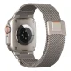 Tech-Protect Milano Vanguard Strap for Apple Watch (44 / 45 / 46 / 49 mm) - Titanium