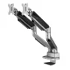 Ergo Office ER-446 Dual Monitor Desk Mount 17\"-35\"