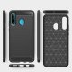 Huawei P30 lite (MAR-LX1M) 1.8mm Carbon Fiber TPU Protective Case Cover, Black
