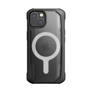 Raptic X-Doria Secure Built MagSafe Case for iPhone 14 Plus, Black