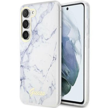 Guess Hardcase Phone Case Marble White S23+ S916