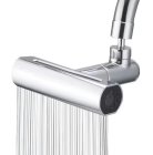 Grozāms jaucējkrāna ūdens aerators ar 3 režīmiem, M22, ABS plastmasa, hromēts