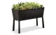 Raised Planter Tub Keter Easy Grow 114 x 49.3 x 76 cm, Anthracite Grey