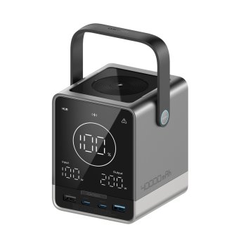 Powerbank Cuktech P01CT 300W 40000mAh Wireless Black