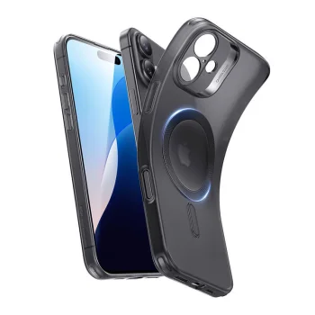 ESR Zero Clear HaloLock Case for iPhone 16 Plus, Black