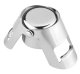 Stainless Steel Wine and Champagne Bottle Stopper AG210L, Silver