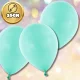 Bakalu Latex Balloons, Celadon Green, 50 Pcs