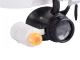 Akiniai-lupa su 2 LED apšvietimu ir keičiamais lęšiais 6x 10x 25x