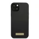 Guess Silicone Logo Plate MagSafe Case for iPhone 13 mini - Black
