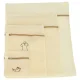 Laundry Wash Bag Set with Zipper, 6 Pcs, Beige