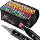 Nukido NK-915 Alcohol Markers with Bag, 262 pcs