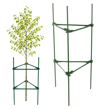 DIVODV Triangular Plant Support, 120 cm, Green