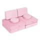 Ecotoys TMSRT-14 Modular Kids Sofa 8 Pieces, Pink