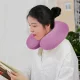 Memory violet travel pillow