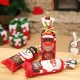 Christmas snowman bottle case