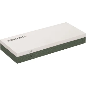 Kirschen Double-Sided Water Sharpening Stone, Grit 120/360, 250 x 80 x 25 mm