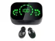 Wireless Bluetooth Earphones YD03 with LED Charging Case, Black