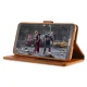 Huawei Mate 10 Pro 2017 (BLA-L09, L29) LC.IMEEKE PU Leather Wallet Case Cover, Brown