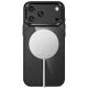 Tech-Protect Magmat Magsafe CC Case for iPhone 17 / 18 Pro Max - Transparent Black