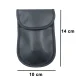 Anti-Theft Signal Blocking Keyless Car Key Case 14x10cm Black
