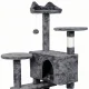 XL Cat Scratching Post with 7 Levels and 2 Houses