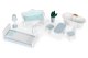 Ecotoys Alice leļļu māja, 3 stāvi, 9 mēbeles
