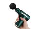 Relaxing Muscle Massager Gun with 4 Nozzles Wireless Massage Device, Green