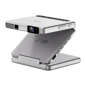 Portable DLP Projector AURZEN Zip Silver 5000mAh