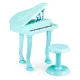 Electronic Keyboard Piano for Kids with Microphone and Stool