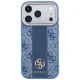 Guess 4G Stripe Round and Classic Logos MagSafe Case for iPhone 17 Pro / 18 Pro - Blue