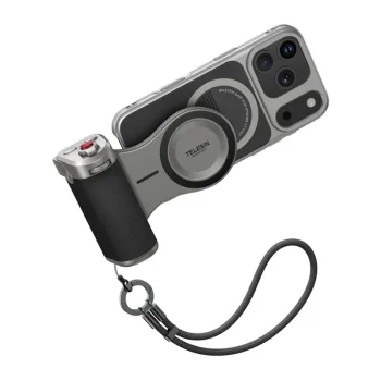 Telesin Master Grip kameros rankena „iPhone 17 Pro“ su 3200 mAh baterija