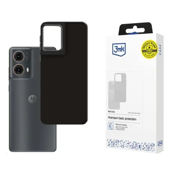 3mk Matt Case for Motorola Moto G85, Black