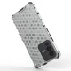 Hybrid Armored Case for Vivo V23 5G Honeycomb with Gel Frame, Black