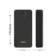 Dudao K10Pro Power Bank 20000mAh Dual USB 2.4A - Black