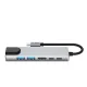 USB-C HUB Adapter Tech-Protect HB02 6in1 HDMI 4K RJ45 PD100W Gray