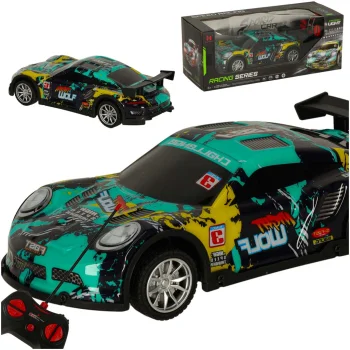 Blue-Green RC Sports Car