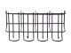Metal Umbrella Holder Stand Umbrella Organiser with Hooks for Keys, Different colors