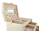 Beautylushh Jewelry Box, Beige