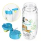 4Fizjo Jungle Kids Water Bottle with Straw 550 ml