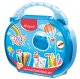Radošais komplekts - Čemodāns ar marķieriem un krītiņiem ColorPeps Jumbo Maped l Creative Set - Suitcase with...