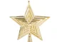 Gold Christmas Tree Ornament - Shatterproof Star